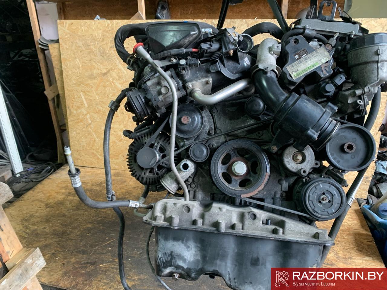 Двигатель Mercedes-Benz S W221 2007. Купить бу Mercedes-Benz S W221 OEM №642940, OM642940