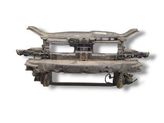 передняя панель крепления облицовки (телевизор) Volkswagen Eos 1 поколение 2009, 2.0 л., TDi, CBAB, дизель, робот, salsared / la3h, кабриолет, передний привод, правый руль, 1Q0807109A, 1Q0805588B