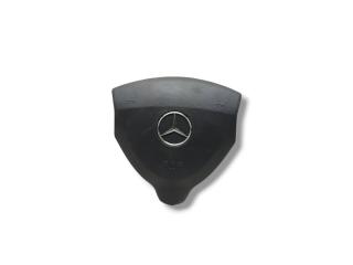 подушка безопасности водителя Mercedes-Benz A-Класс W169 2005, 2.0 л., CDi, OM 640.940, дизель, вариатор, polarsilber / 761, хетчбэк 5 дв., передний привод, правый руль, 0008607403