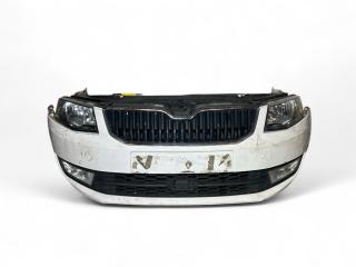 передняя часть (ноускат) в сборе Skoda Octavia 3 поколение (A7) 5E 2016, 2.0 л., TDi, CRMB, дизель, 6МКПП, candyweiss / lf9e, лифтбэк, передний привод, правый руль