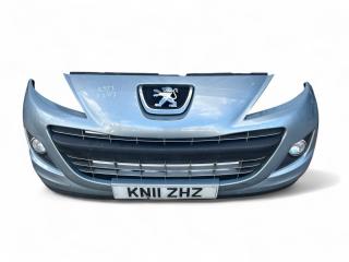 бампер передний Peugeot 207 1 поколение [рестайлинг] 2011, 1.4 л., i, 8FP (EP3C), бензин, 5МКПП, bleu inari / kgz, хетчбэк 5 дв., передний привод, правый руль, 9688071577