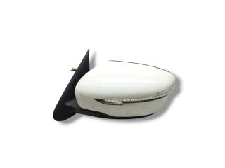 зеркало наружное левое Nissan Juke F15 [рестайлинг] 2015, 1.2 л., Ti, HRA2DDT, бензин, 6МКПП, super white / 326, внедорожник 5 дв., передний привод, правый руль, 96302-BV91E