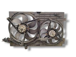 вентилятор радиатора Volkswagen Golf 4 поколение 2003, 1.9 л., TDi PD, ATD, дизель, 5МКПП, reflex silver / la7w, хетчбэк 5 дв., передний привод, правый руль, 1J0121207M