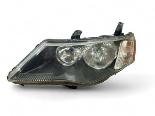 фара левая Mitsubishi Outlander 2 поколение CW 2008, 2.0 л., DiD, BSY, дизель, 6МКПП, cool silver / a31, внедорожник 5 дв., полный привод, правый руль, 8301A151