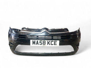 бампер передний Citroen C4 Grand Picasso 1 поколение 2009, 1.6 л., HDi, 9HZ (DV6TED4), дизель, робот, noir / exy, минивэн, передний привод, правый руль, 9654196177