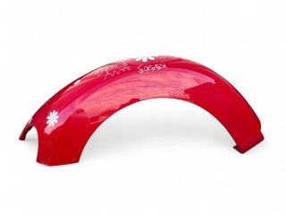 крыло переднее левое Volkswagen Beetle 2 поколение [рестайлинг] 2007, 1.6 л., i, BFS, бензин, 5МКПП, salsared / la3h, хетчбэк 3 дв., передний привод, правый руль, 1C0821105H