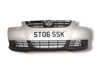 бампер передний Volkswagen Fox 2 поколение 5Z 2006, 1.2 л., i, BMD, бензин, 5МКПП, reflex silver / la7w, хетчбэк 3 дв., передний привод, правый руль, 5Z0807221D