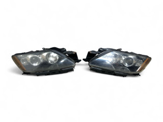 фара Mazda CX-7 1 поколение [рестайлинг] ER 2010, 2.2 л., TD, R2AA, дизель, 6МКПП, stormy blue / 35j, внедорожник 5 дв., полный привод, правый руль, E221-51040, E221-51030