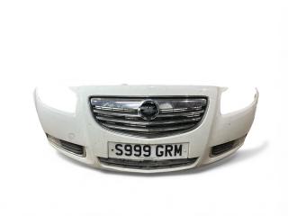 бампер передний Opel Insignia 1 поколение (A) [рестайлинг] 2013, 2.0 л., CDTi, A 20 DTH, дизель, 6МКПП, schneeweiss / 40r, лифтбэк, передний привод, правый руль, 13288286