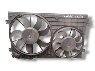 вентилятор радиатора Volkswagen Golf 5 поколение 2006, 1.6 л., FSI, BLF, бензин, 6МКПП, new river blue / la5s, хетчбэк 5 дв., передний привод, правый руль, 1K0121207T