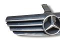 решетка радиатора Mercedes-Benz CLK-Класс C209/A209 2003, 3.2 л., i, M 112.955, бензин, АКПП, prata brilhante / 744u, купе, задний привод, правый руль, A2098800183, A2098800123 - фото №2