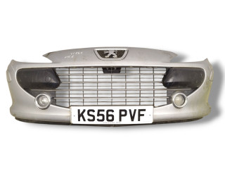 бампер передний Peugeot 307 1 поколение [рестайлинг] 2006, 1.6 л., HDi, 9HX (DV6ATED4), дизель, 5МКПП, gris aluminium / ezr, хетчбэк 5 дв., передний привод, правый руль, 9653345477