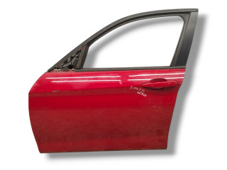 дверь передняя левая BMW 1 серия F20/F21 F20 2013, 1.6 л., D, N47 D16 A, дизель, 6МКПП, karmesinrot / a61, хетчбэк 5 дв., задний привод, правый руль, 41007284511, 7284511