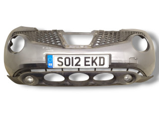 бампер передний Nissan Juke YF15 [рестайлинг] 2012, 1.5 л., DCi, K9K 410, дизель, 6МКПП, gray / kad, внедорожник 5 дв., передний привод, правый руль, 62022-1KA6H