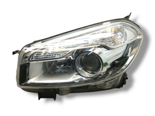 фара левая Nissan Qashqai+2 J10 [рестайлинг] J10 2010, 1.5 л., DCi, K9K 430, дизель, 6МКПП, titanium / kaq, внедорожник 5 дв., передний привод, правый руль, 26060-BR61B, 1LL010335-33