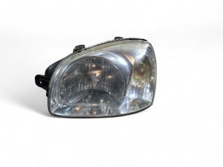 фара левая Hyundai Santa Fe 1 поколение [рестайлинг] SM 2005, 2.0 л., CRDi, D4EA, дизель, 5МКПП, ebony black / ed, внедорожник 5 дв., полный привод, правый руль, 9211026280