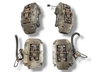 комплект тормозов Audi Q7 4L 2008, 3.0 л., TDi, CASA, дизель, АКПП, schwarz / l041, внедорожник 5 дв., полный привод, правый руль, 7L6615149, 7L6615150, 7L6615423L, 7L6615424L