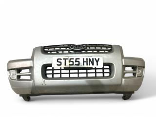 бампер передний Kia Sportage 2 поколение JE 2005, 2.0 л., CRDi, D4EA, дизель, 5МКПП, satin silver / s6, внедорожник 5 дв., полный привод, правый руль, 865111F050