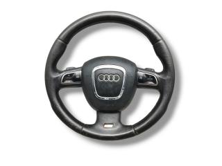 руль Audi A4 B8/8K 2008, 2.7 л., TDi, CAMA, дизель, вариатор, quarzgrau / ly7g, седан, передний привод, правый руль, 8K0419091BC, 8K0880201AL