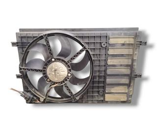 вентилятор радиатора Skoda Fabia 2 поколение [рестайлинг] 5J 2011, 1.2 л., TDi, CFWA, дизель, 5МКПП, arctic green / lf7w, хетчбэк 5 дв., передний привод, правый руль, 6R0121207L