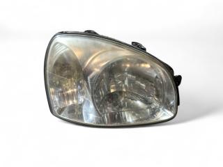 фара правая Hyundai Santa Fe 1 поколение [рестайлинг] SM 2005, 2.0 л., CRDi, D4EA, дизель, 5МКПП, ebony black / ed, внедорожник 5 дв., полный привод, правый руль, 9212026280