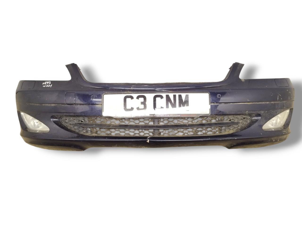 бампер передний Mercedes-Benz S-Класс W221 2007, 3.5 л., i, M 272.965, бензин, АКПП, tansanitblau / 359, седан, задний привод, правый руль, A2218800270 - фото №1