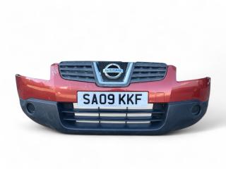 бампер передний Nissan Qashqai 1 поколение 2009, 1.6 л., i, HR16DE, бензин, 5МКПП, fired iron / a52, внедорожник 5 дв., передний привод, правый руль, 62022-JD00H