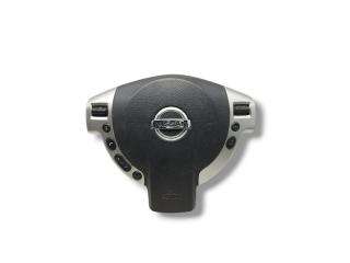 подушка безопасности водителя Nissan Qashqai+2 J10 2009, 1.5 л., DCi, K9K 292, дизель, 6МКПП, faded denim / b52, внедорожник 5 дв., передний привод, правый руль, 98510-JD16D