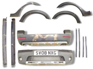 комплект обвеса (BodyKIT) Skoda Octavia Scout 2 поколение 1Z 2008, 2.0 л., TDi PD, BMM, дизель, 6МКПП, black magic / lf9r, универсал, полный привод, правый руль, 1Z0807221H, 1Z9807421D, 1Z0853517, 1Z0853507, 1Z9853507, 1Z0853518, 1Z0853535, 1Z9853508, 1Z0853508, 1Z0853536