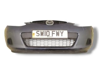 бампер передний Mazda 2 DE [рестайлинг] DE 2010, 1.3 л., i, ZJ46, бензин, 5МКПП, metropolitan gray / 36c, хетчбэк 5 дв., передний привод, правый руль, D651-50031