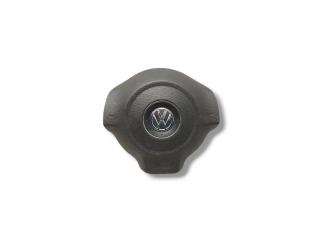 подушка безопасности водителя Volkswagen Golf 6 поколение 2009, 2.0 л., TDi, CBDC, дизель, 5МКПП, unitedgrey / la7t, хетчбэк 5 дв., передний привод, правый руль, 5K0880201D