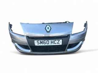 бампер передний Renault Scenic 3 поколение JZ 2010, 1.5 л., DCi, K9K 836, дизель, 6МКПП, gris cassiopee / tekng, минивэн, передний привод, правый руль, 620222226R