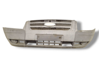 бампер передний Ford Transit 7 поколение 2010, 2.2 л., TDCi, PGFA, дизель, 6МКПП, frozen white / 3g, микроавтобус, передний привод, правый руль, 1437326, 1437327, 9C16-17D957-BAM5AB, 1709131, 6C11-17K936-ADM5AB, 6C11-17K937-ADM5AB