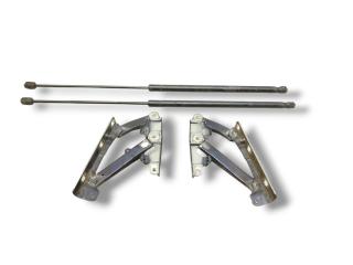 петля капота Mercedes-Benz SLK-Класс R171 2006, 3.0 л., i, M 272.942, бензин, АКПП, tansanitblau / 359, родстер, задний привод, правый руль, 1718800228, 1718800128, 1718800129, 1719800164