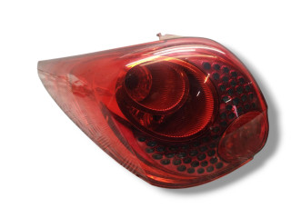 фонарь задний левый Peugeot 207 1 поколение 2007, 1.6 л., i, 5FW (EP6), бензин, 5МКПП, gris shark / ktp, универсал, передний привод, правый руль, 9680158080