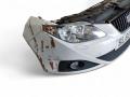 передняя часть (ноускат) в сборе SEAT Ibiza 4 поколение 6J 2010, 1.6 л., TDi, CAYC, дизель, 5МКПП, candyweiss / lb9a, универсал, передний привод, правый руль - фото №2