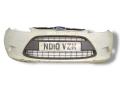 бампер передний Ford Fiesta 6 поколение 2010, 1.4 л., TDCi, F6JB, дизель, 5МКПП, frozen white / h9, хетчбэк 3 дв., передний привод, правый руль, 1568813, 8A61-17757-ADXWAA - фото №2