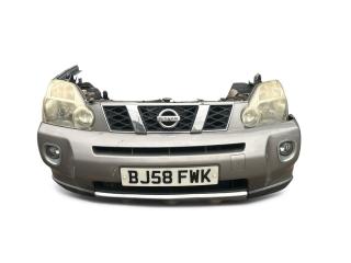 передняя часть (ноускат) в сборе Nissan X-Trail T31 2007, 2.0 л., DCi, M9R, дизель, 6МКПП, precision grey / k51, внедорожник 5 дв., полный привод, правый руль