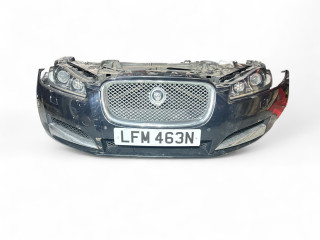 передняя часть (ноускат) в сборе Jaguar XF 1 поколение [рестайлинг] 250 2011, 2.2 л., TD, 224DT, дизель, АКПП, midnight / pef, седан, задний привод, правый руль, C2Z13208XXX, CX2317B971BB0XX, C2Z12921, CX2313W029DE, C2Z12929, CX2313W030DE, C2Z16114, CX238A297AA
