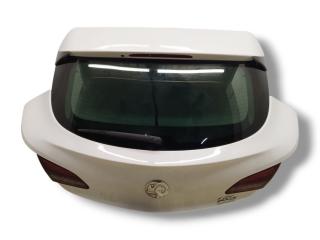 крышка багажника (дверь 3-5) Opel Astra GTC J [рестайлинг] 2014, 1.4 л., Ti, A 14 NET, бензин, 6МКПП, schneeweiss / 40r, хетчбэк 3 дв., передний привод, правый руль, 13371615