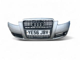 бампер передний Audi A6 4F/C6 2006, 2.0 л., TDi PD, BRE, дизель, 6МКПП, silbersee / ly7w, универсал, передний привод, правый руль, 4F0807437C