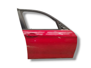 дверь передняя правая BMW 1 серия F20/F21 F20 2013, 1.6 л., D, N47 D16 A, дизель, 6МКПП, karmesinrot / a61, хетчбэк 5 дв., задний привод, правый руль, 41007284512, 7284512