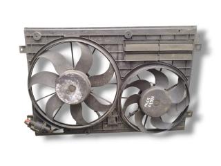 вентилятор радиатора Volkswagen Golf 5 поколение 2004, 2.0 л., TDi PD, BKD, дизель, 6МКПП, bluegraphit / lc5f, хетчбэк 5 дв., передний привод, правый руль, 1K0121205B