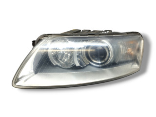 фара левая Audi A6 4F/C6 2007, 2.0 л., TDi PD, BRE, дизель, вариатор, nachtblau / lz5d, седан, передний привод, правый руль, 4F0941029CR