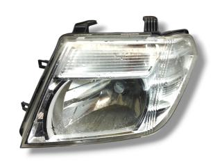 фара левая Nissan Navara D40 [рестайлинг] D40 2010, 2.5 л., DCi, YD25DDTi, дизель, 6МКПП, dark blue / bw9, пикап, полный привод, правый руль, 260605X00B, 1LE238055-03