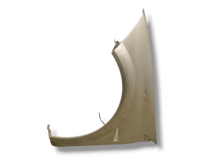 крыло переднее левое Renault Megane 2 поколение [рестайлинг] 2007, 1.6 л., i, K4M 812, бензин, 5МКПП, grey beige / tec66, хетчбэк 5 дв., передний привод, правый руль, 7701477186