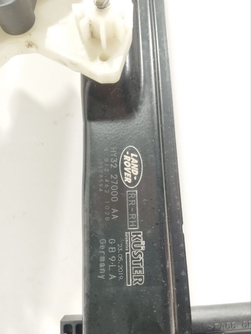 стеклоподъемник задний правый Land Rover Discovery 5 поколение 2019, 2.0 л., дизель, АКПП, внедорожник 5 дв., HY3227000AA - фото №1