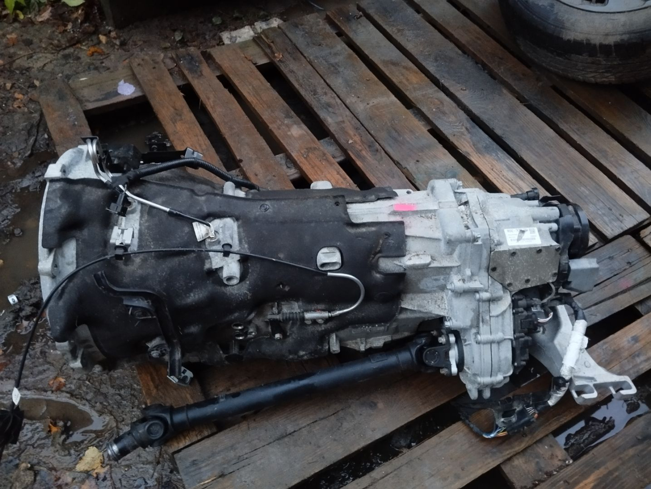 КПП автоматическая (АКПП) Land Rover Range Rover Velar 1 поколение 2021, 2.0 л., дизель, MK837000AB, M8A27K780AA - фото №1