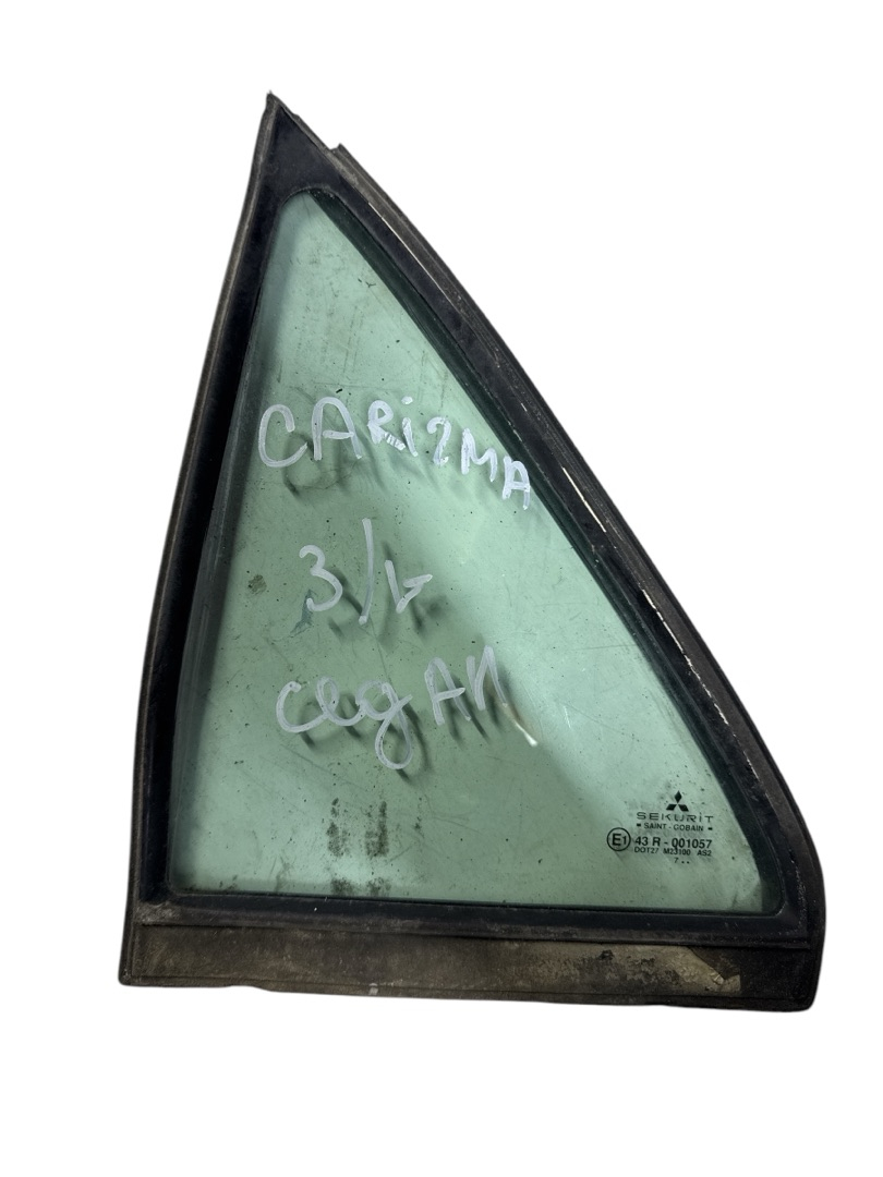 форточка задняя левая Mitsubishi Carisma 1 поколение 1998, седан - фото №1