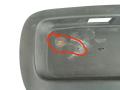 накладка подсветки номера Renault Laguna 1 поколение 1998, универсал, 7700840574, 7701678422, 92013200 - фото №5
